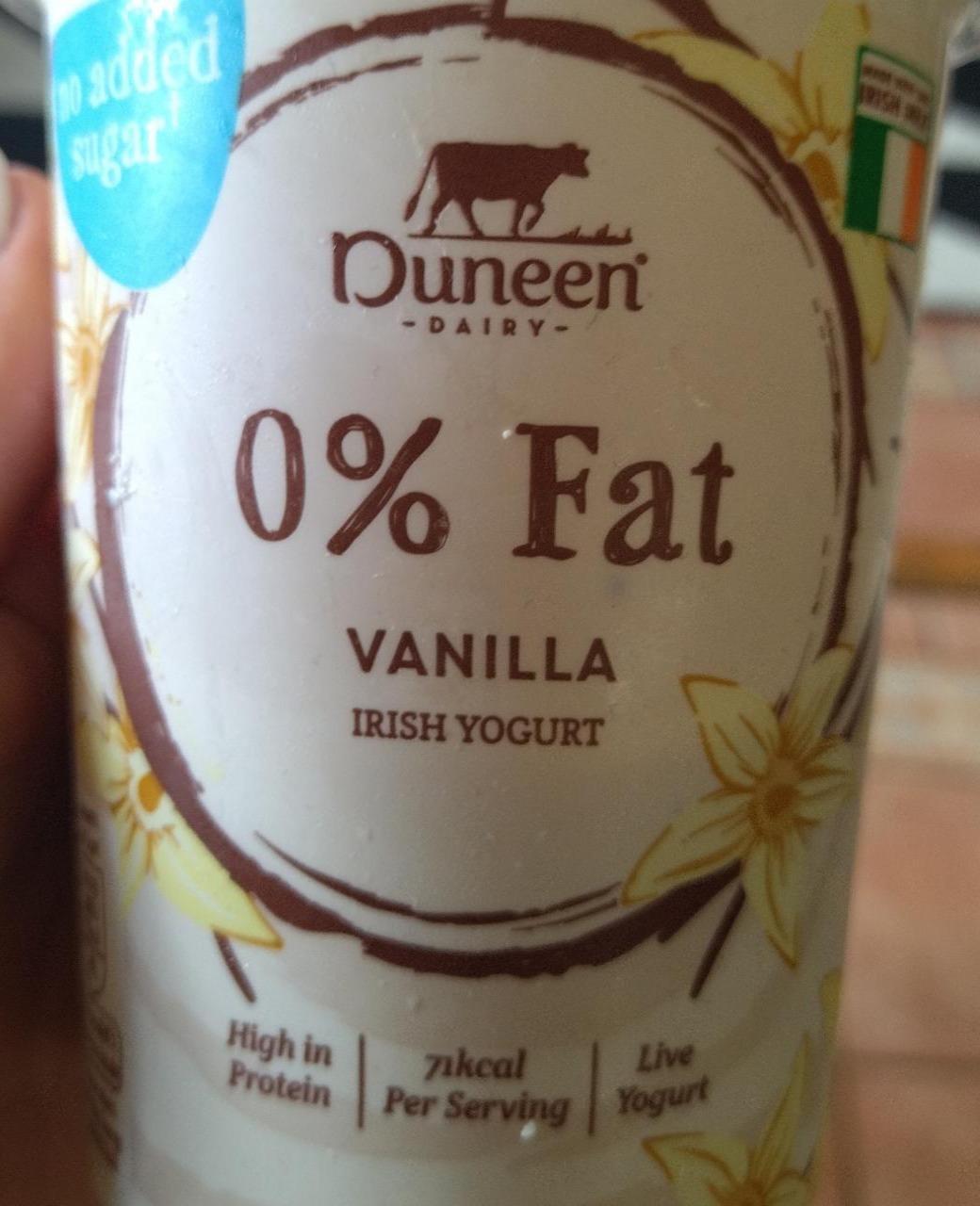 Fotografie - 0% fat Vanilla Irish yoghurt