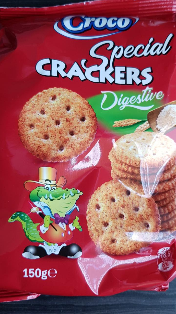 Fotografie - Special Crackers digestive Croco