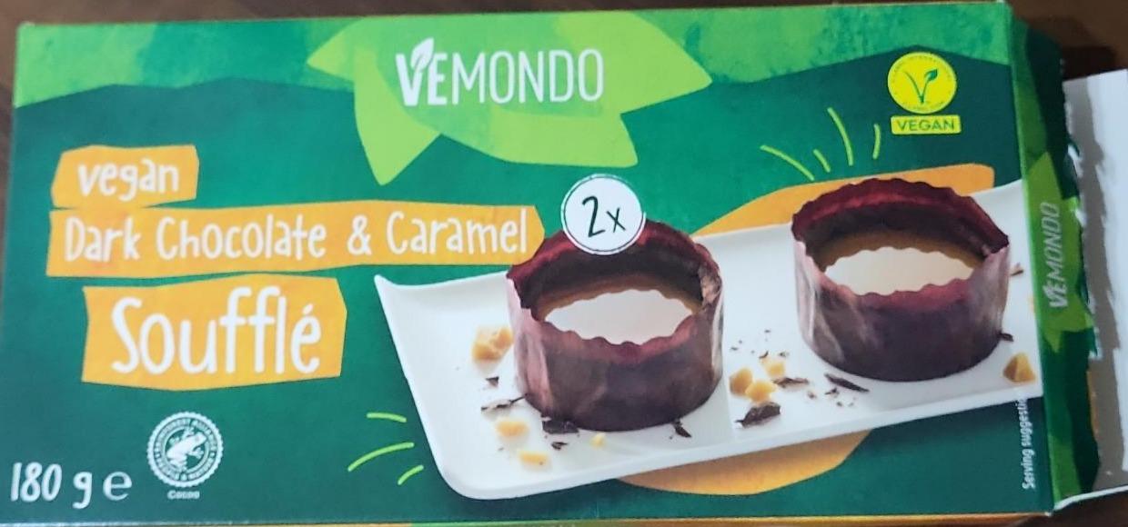 Fotografie - Vegan Dark chocolate & caramel soufflé Vemondo