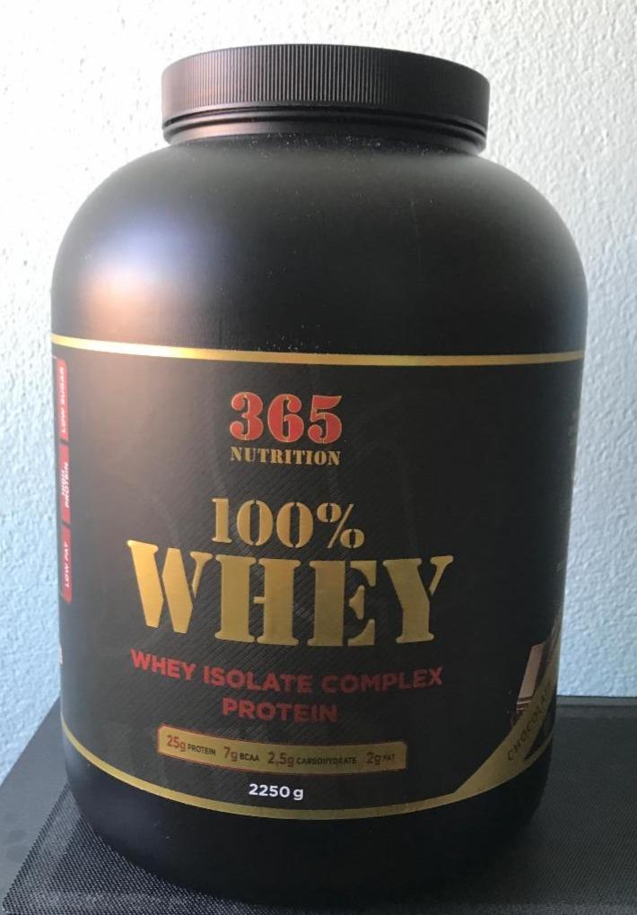 Fotografie - 100% Whey isolate complex protein 365 Nutrition