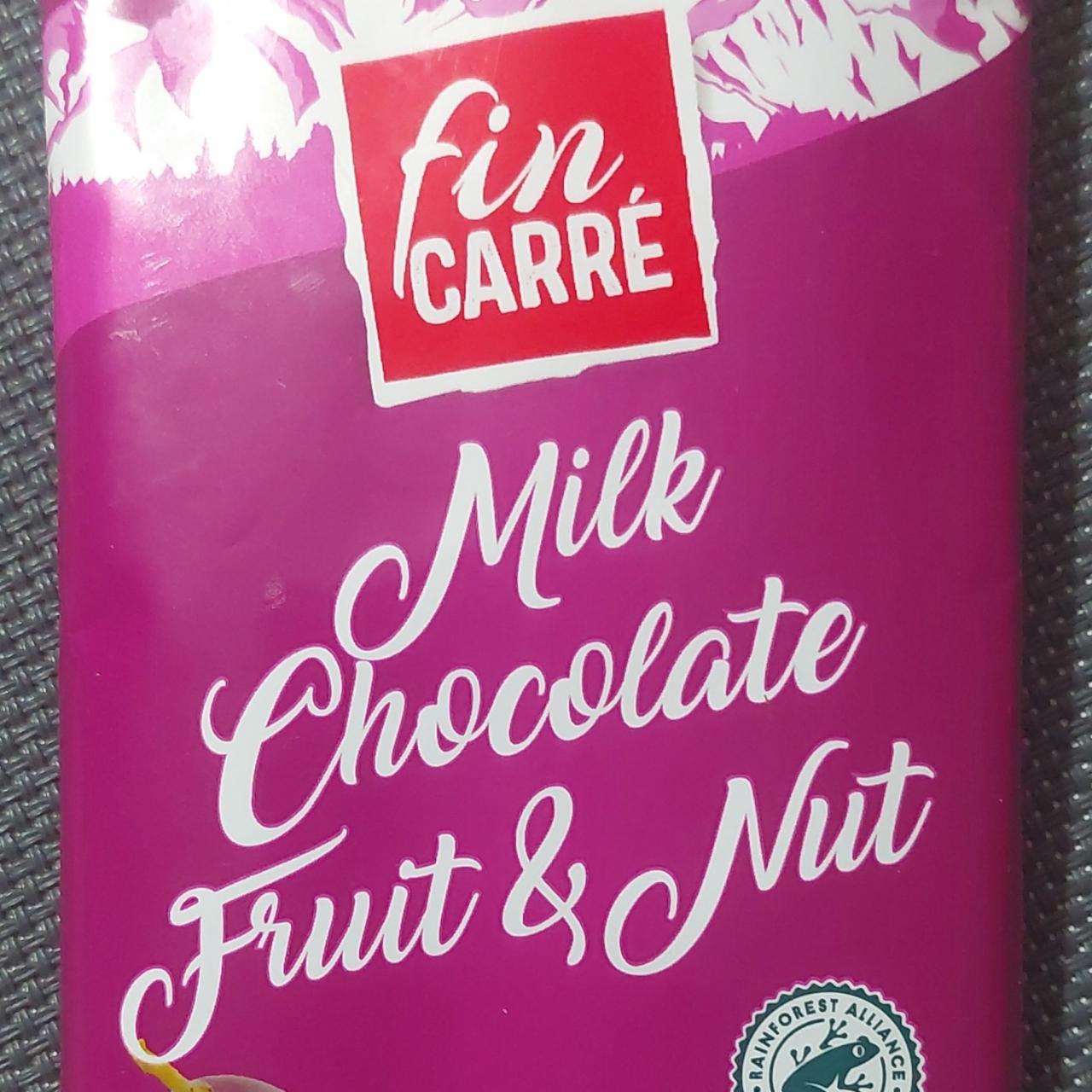 Fotografie - Milk Chocolate Fruit & Nut Fin Carré