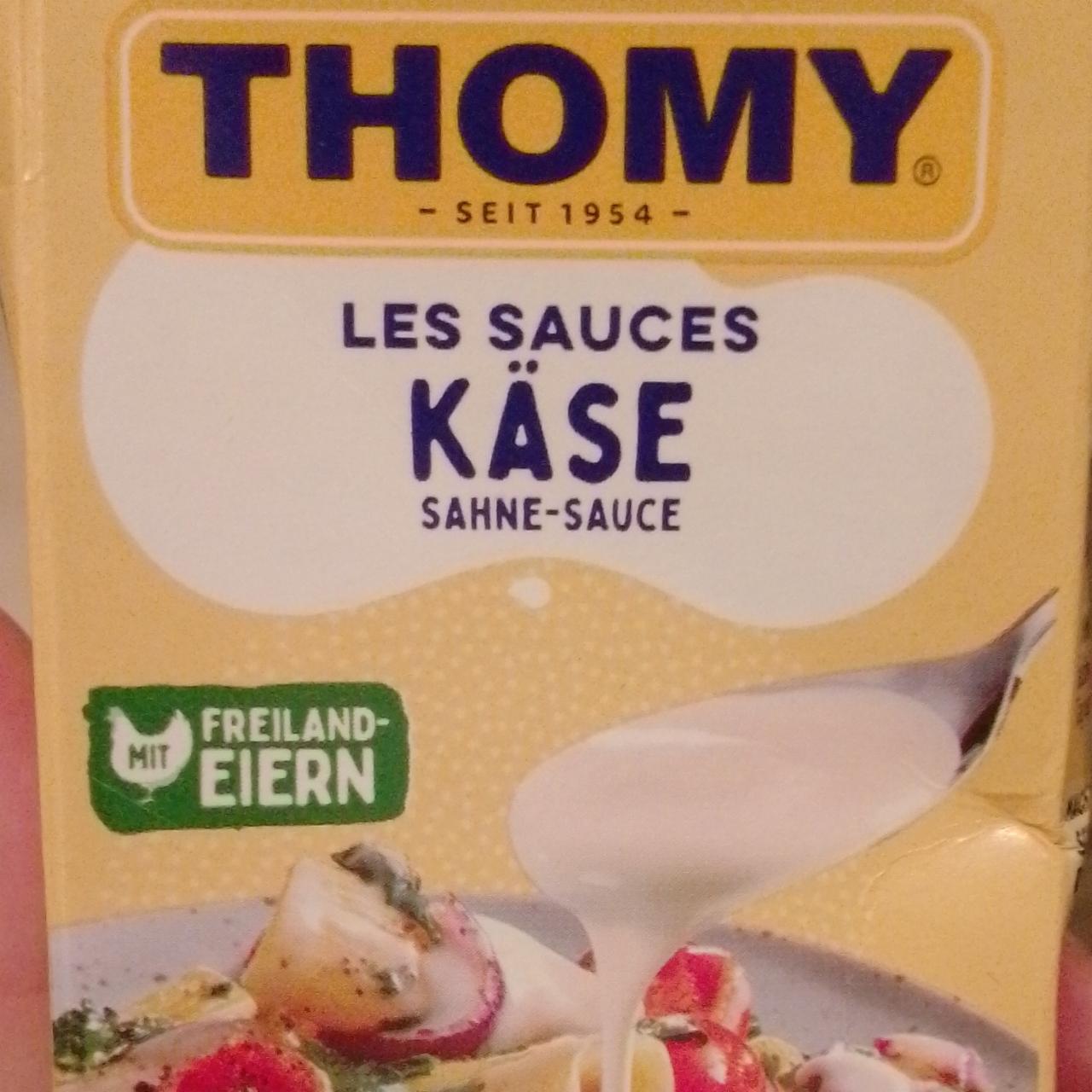 Fotografie - Les Sauces Käse Sahne-Sauce Thomy