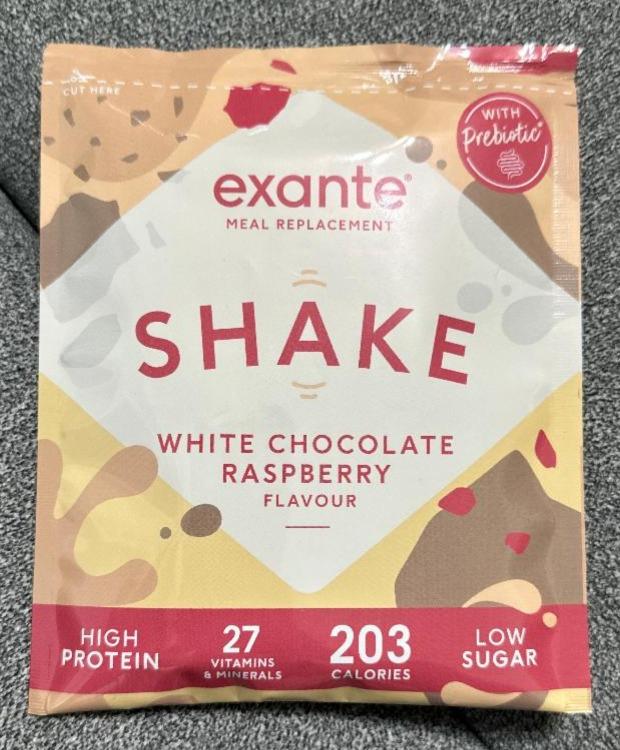 Fotografie - Shake White Chocolate Raspberry Flavour Exante