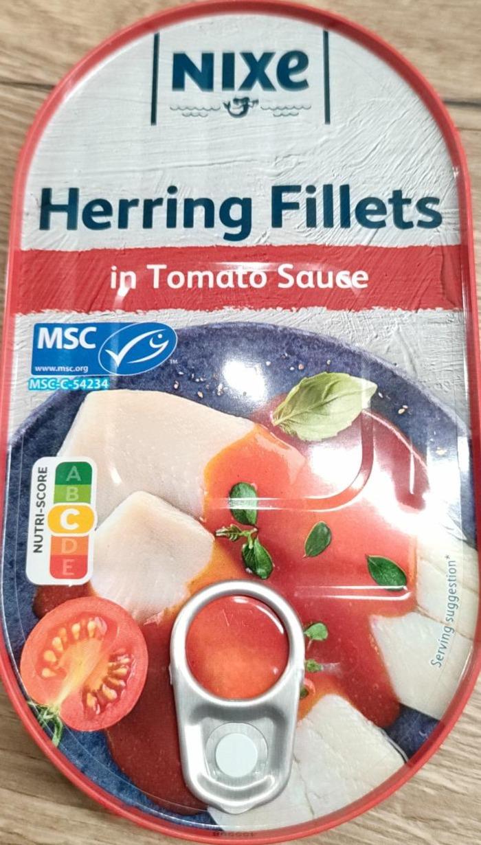 Fotografie - Herring Fillets in Tomato Sauce Nixe