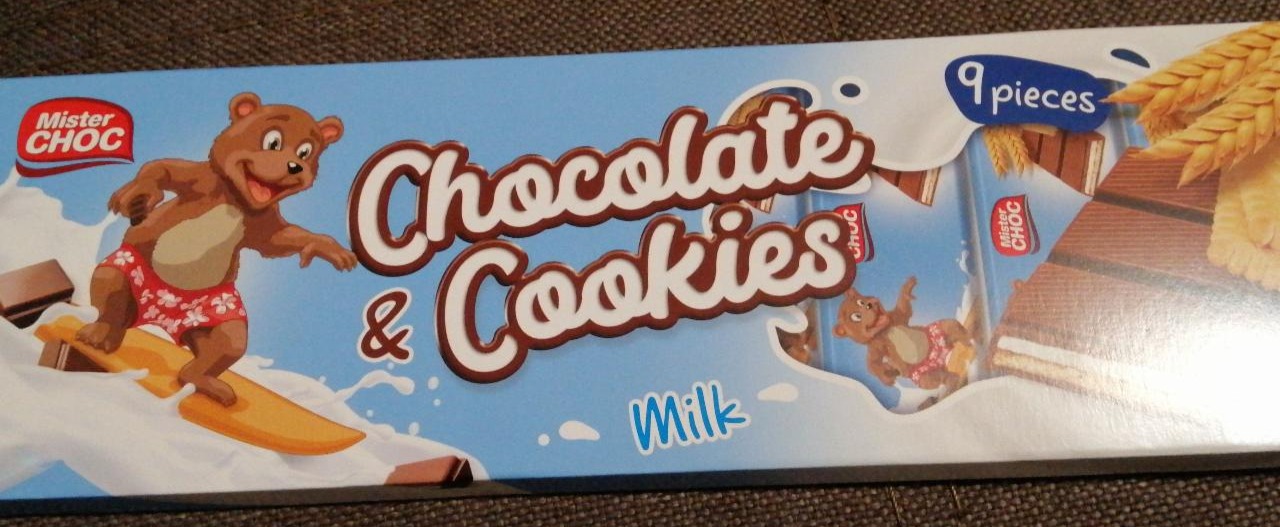 Fotografie - Chocolate & Cookies Milk Mister Choc