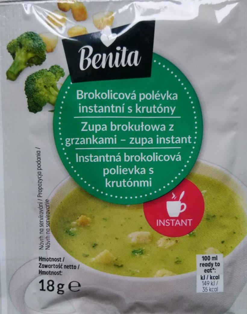 Fotografie - Benita brokolicová polievka 