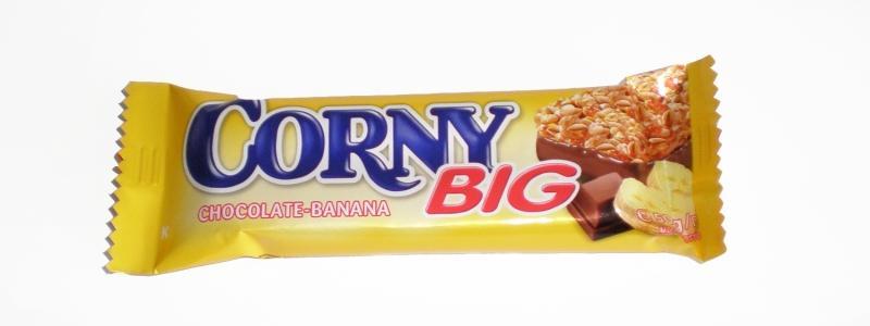 Fotografie - Big tyčinka banán s čokoládou Corny