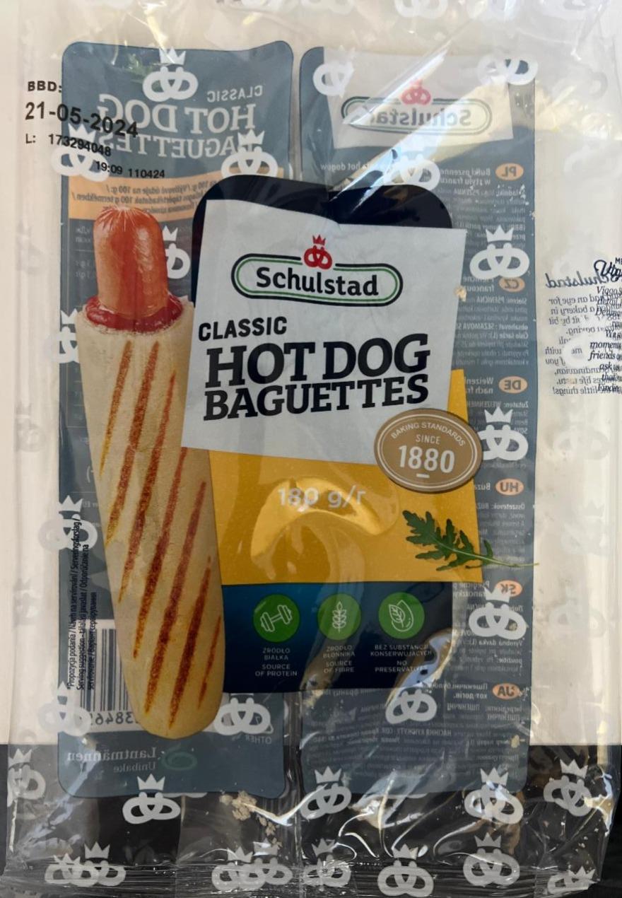 Fotografie - Classic Hot Dog Baguettes Schulstad
