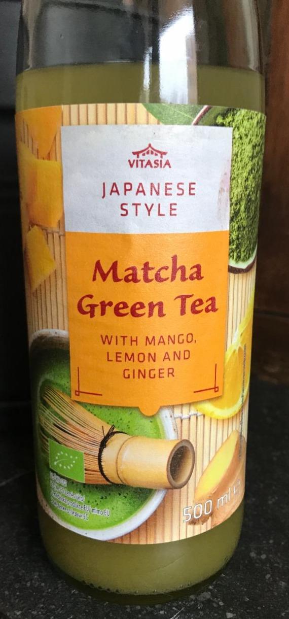 Fotografie - Japanese style Matcha Green Tea with Mango, Lemon and Ginger Vitasia