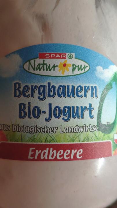 Fotografie - Bergbauern Bio-Jogurt Jahoda Spar Natur Pur
