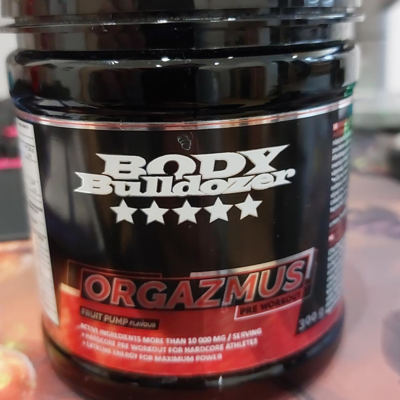 Fotografie - Orgazmus pre-workout Fruit Pump Body Bulldozer