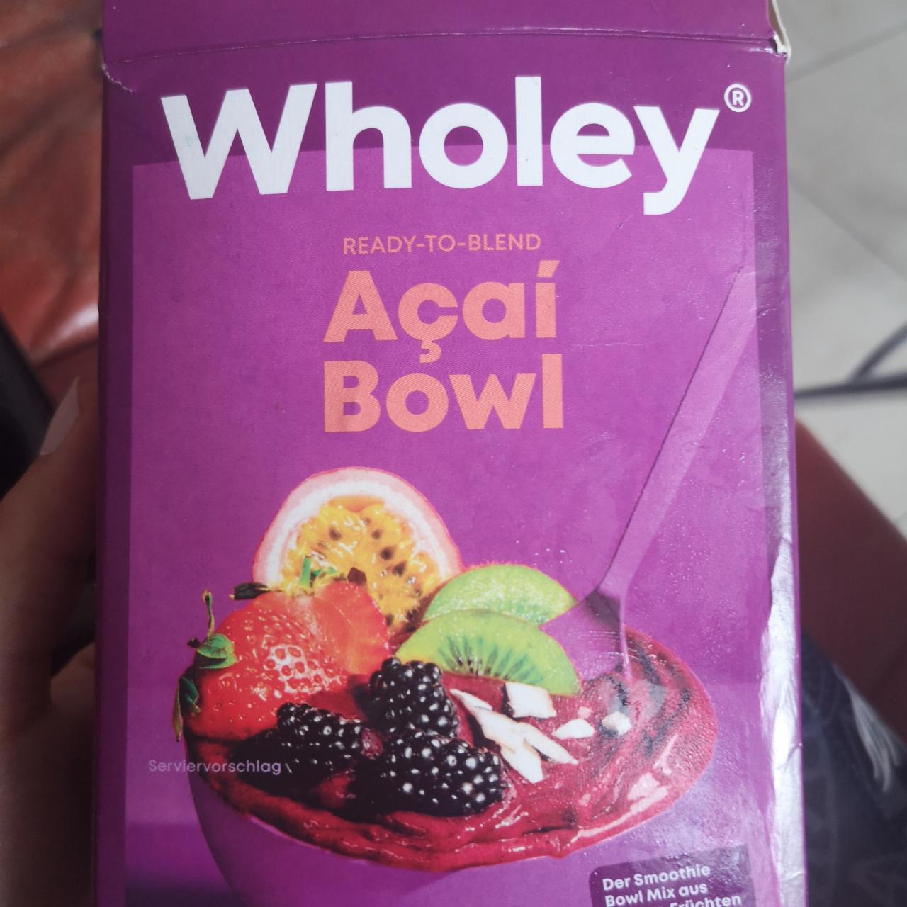 Fotografie - Acai bowl Wholey