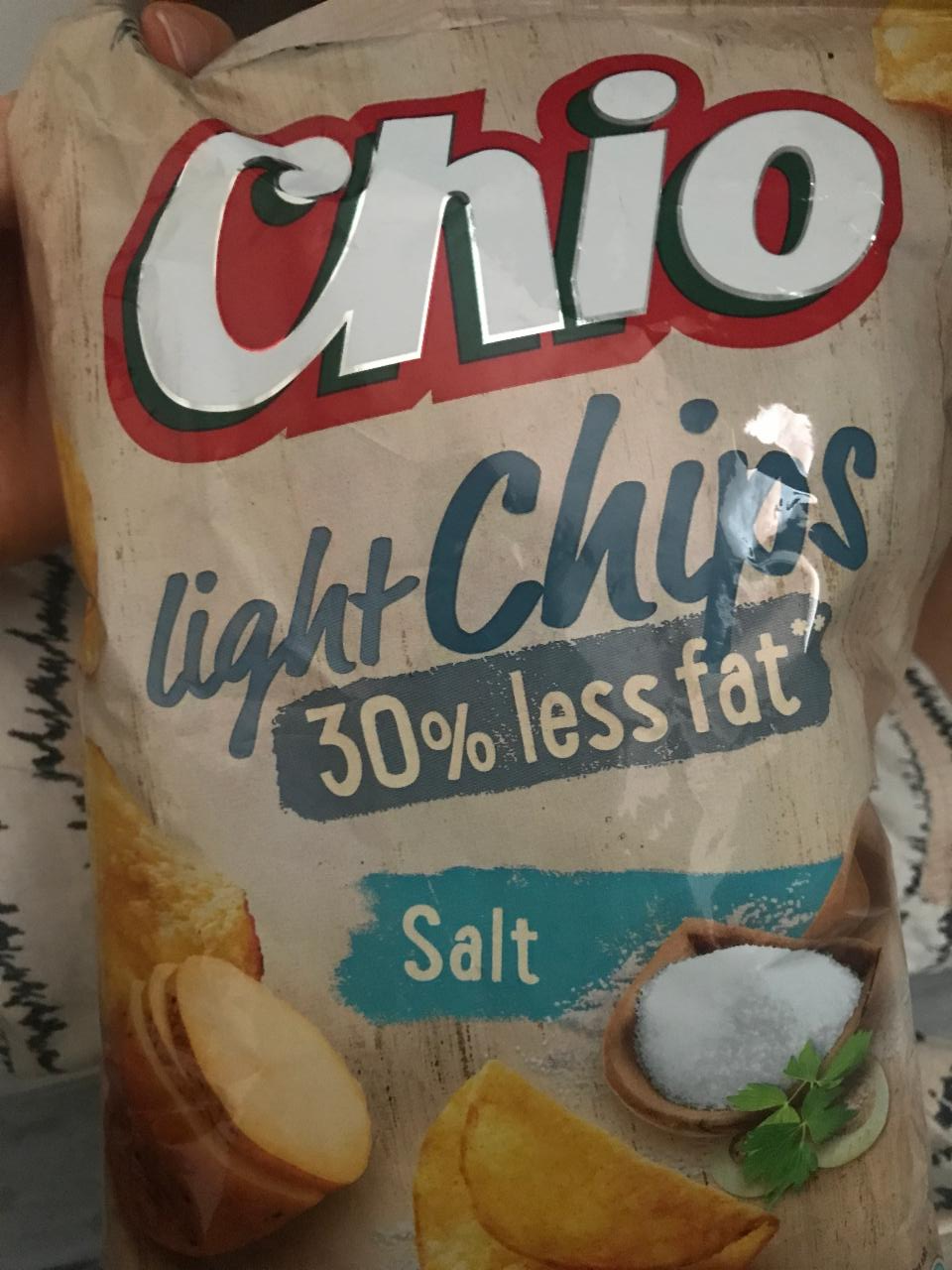 Fotografie - Chio Light Chips 30% Less Fat Salt