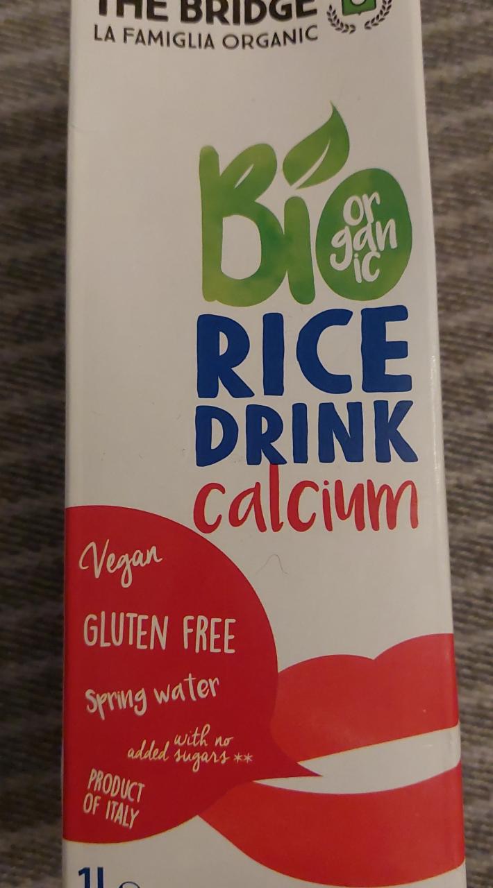 Fotografie - bio organic rice drink calcium
