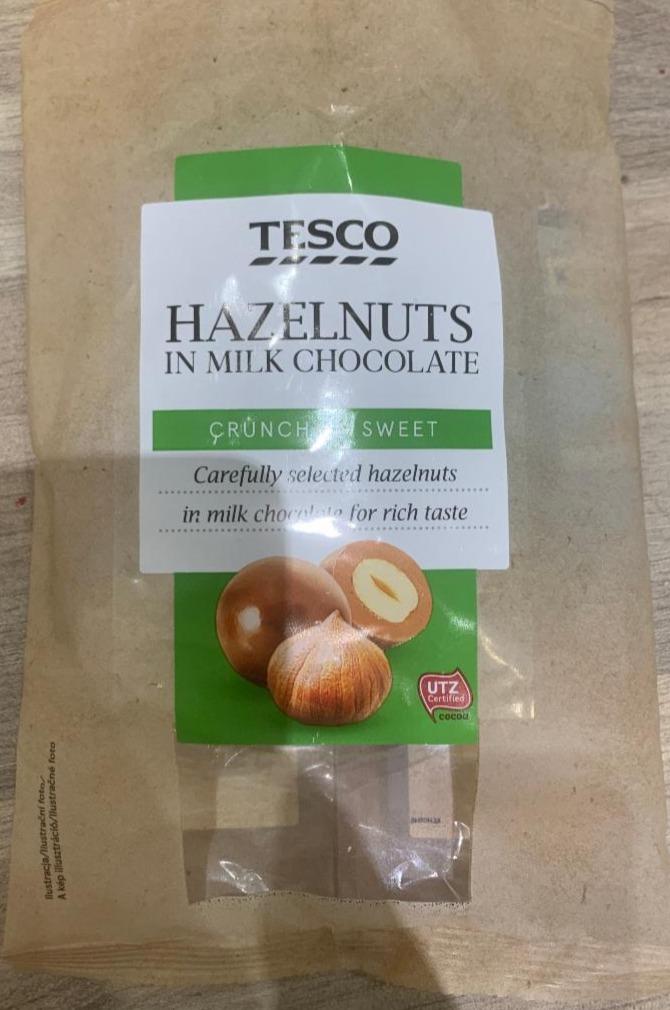 Fotografie - Hazelnuts in milk chocolate Tesco