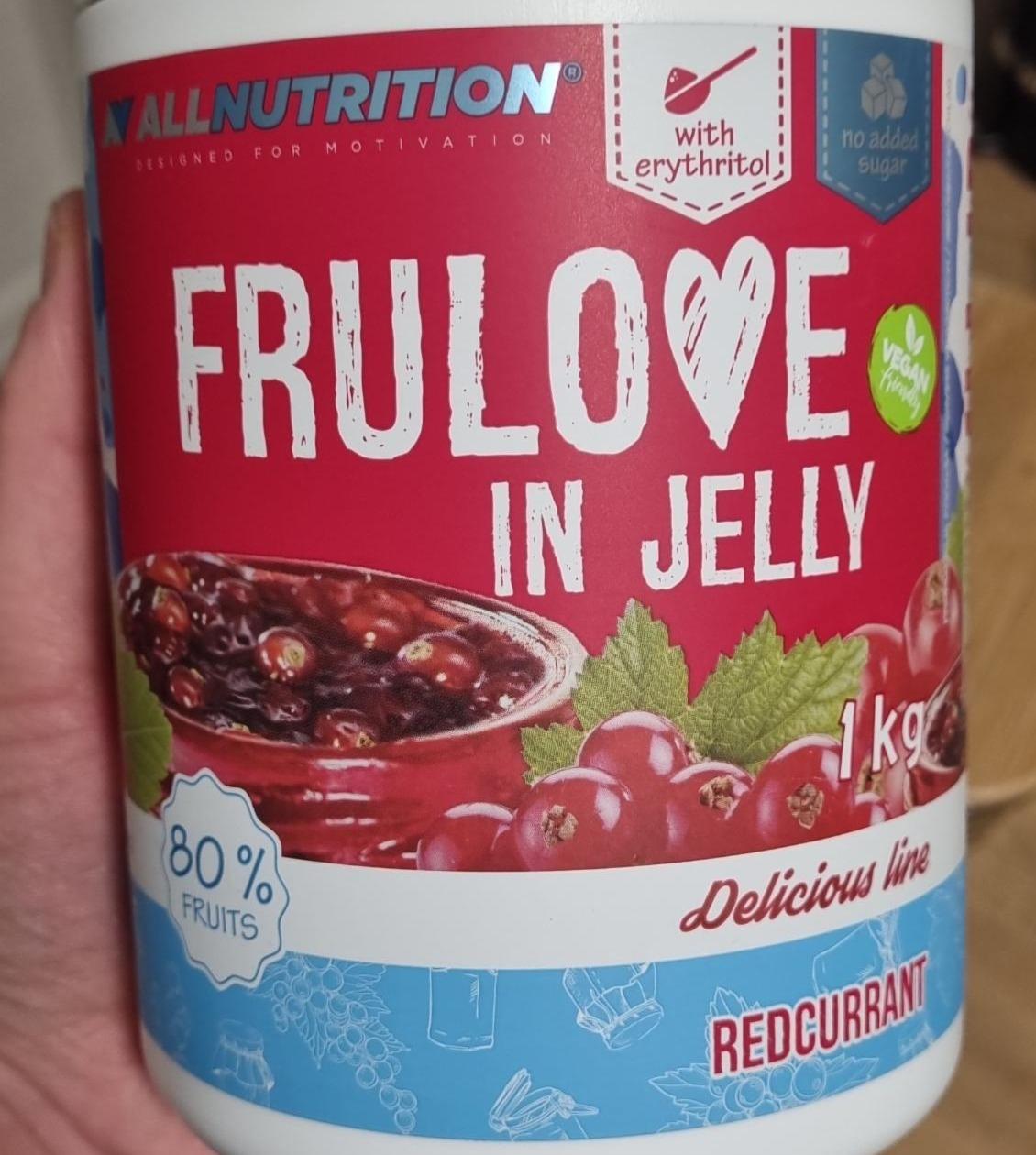 Fotografie - Frulove In Jelly Redcurrant Allnutrition