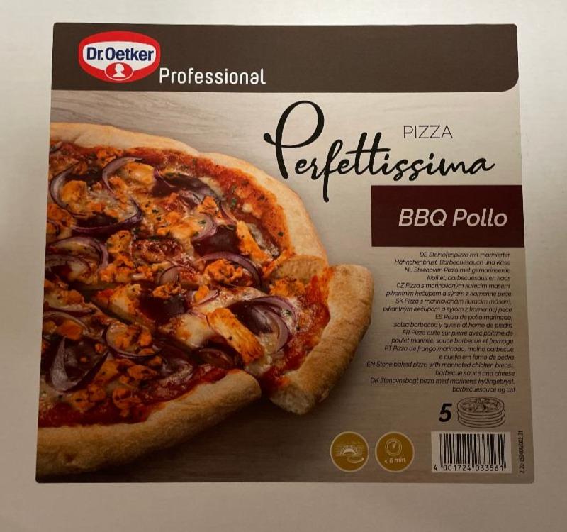 Fotografie - Pizza Perfettissima BBQ Pollo Dr. Oetker Professional