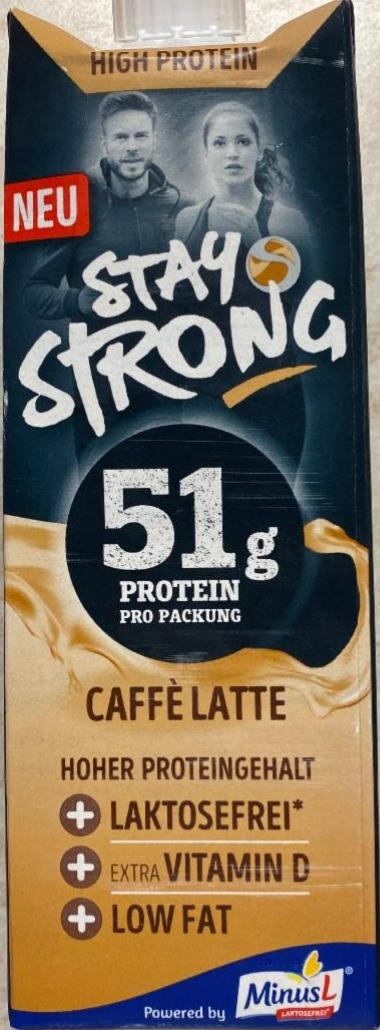 Fotografie - Stay strong high protein Caffè Latte MinusL