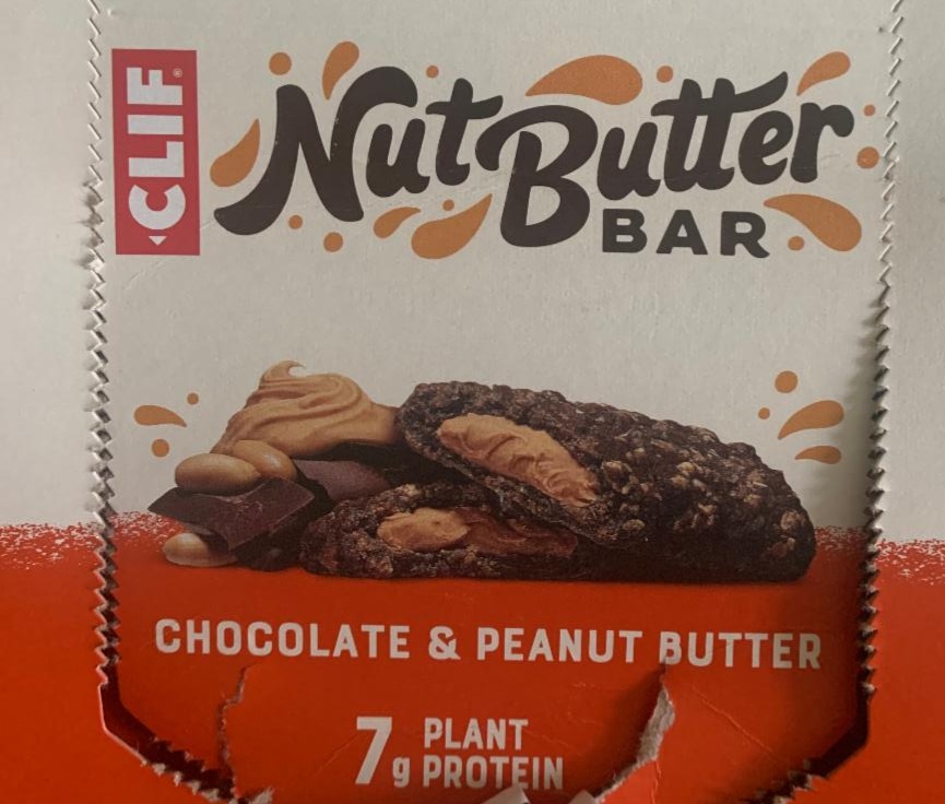 Fotografie - nut butter bar clif chocolate & peanut butter