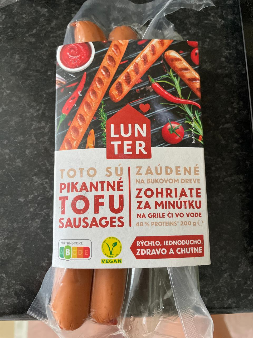 Fotografie - Pikantné tofu sausages