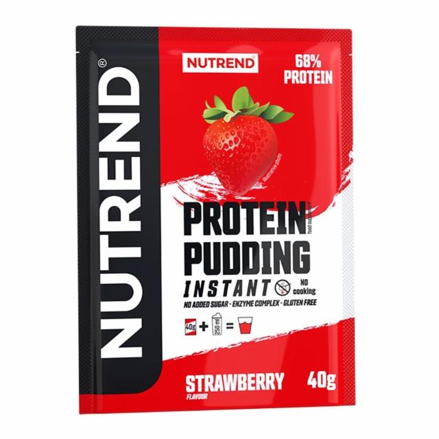 Fotografie - Protein pudding strawberry Nutrend