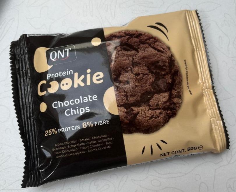 Fotografie - Protein cookie Chocolate chips QNT