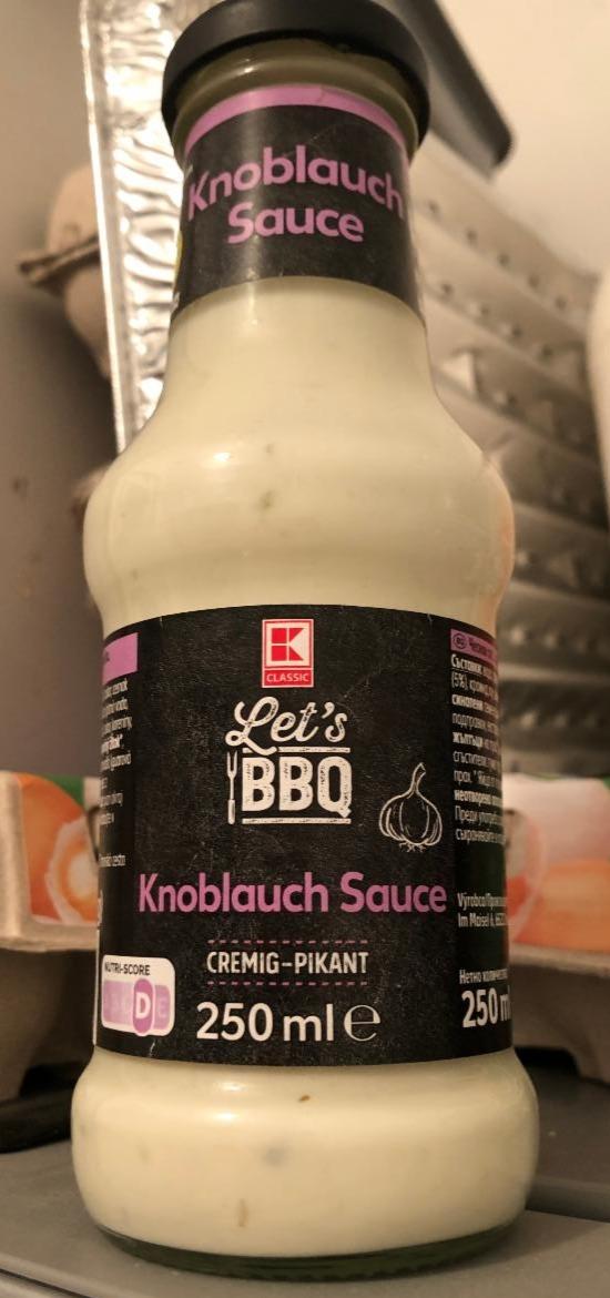 Fotografie - Knoblauch Sauce K-Classic
