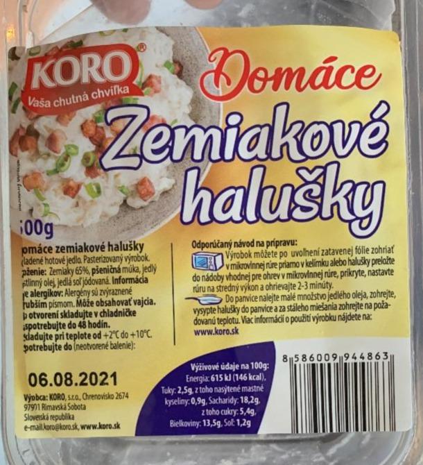 Fotografie - Domáce zemiakové halušky Koro