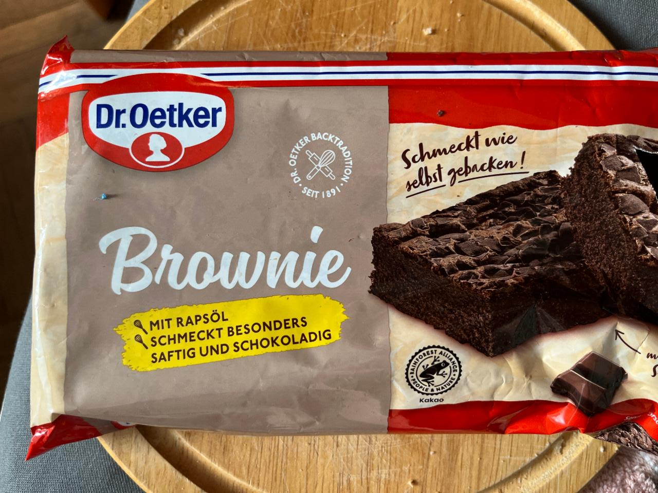 Fotografie - Brownies čokoládové Dr.Oetker