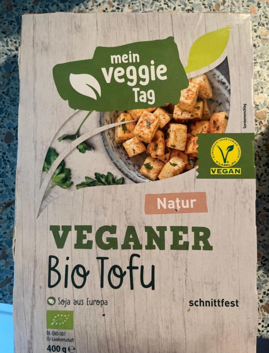 Fotografie - Veganer Bio Tofu Natur Mein Veggie Tag