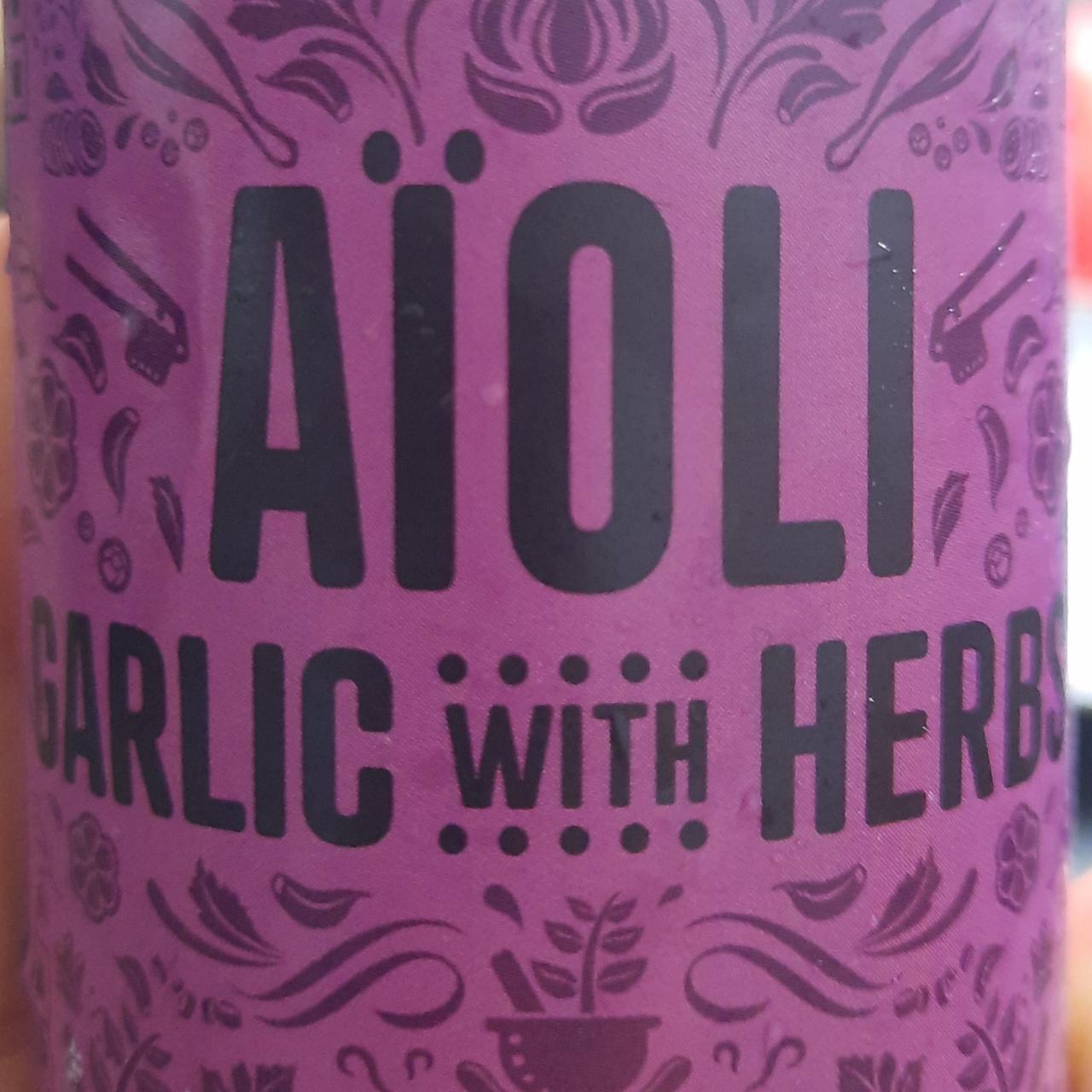 Fotografie - Aioli garlic with herbs THOMY