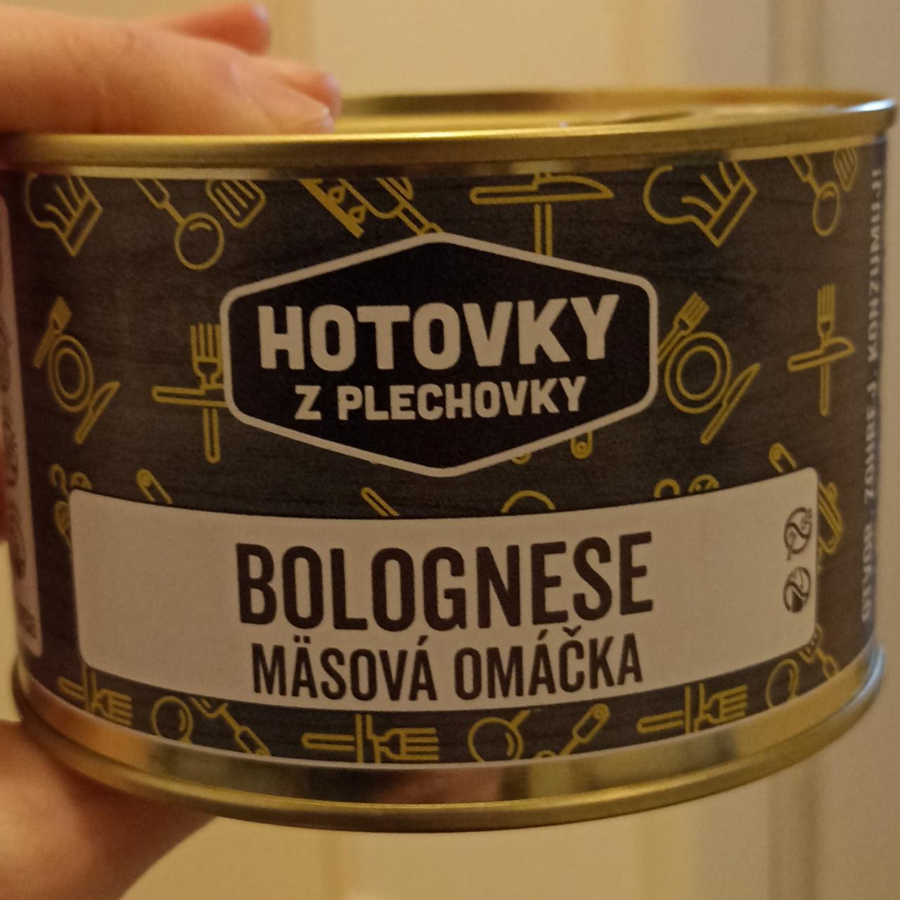 Fotografie - Bolognese mäsová omáčka Hotovky z plechovky