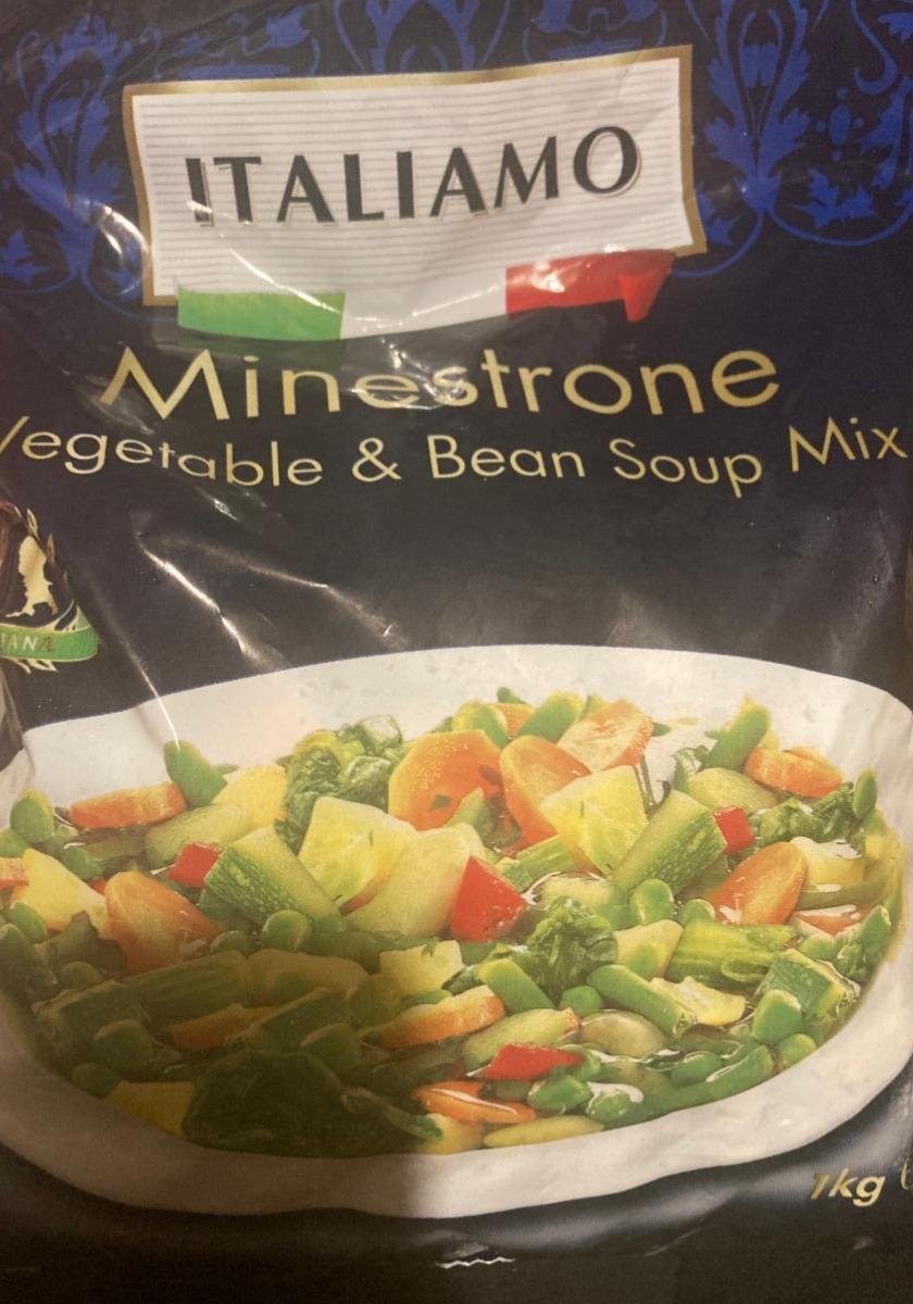 Fotografie - Minestrone Vegetable & Bean Soup Mix Italiamo