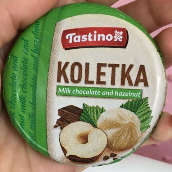 Fotografie - Koletka Tastino Milk chocolate and hazelnut