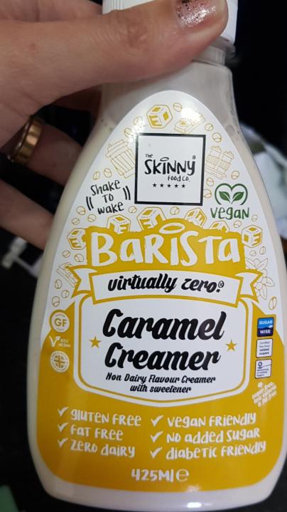 Fotografie - Barista Caramel Creamer skinny food