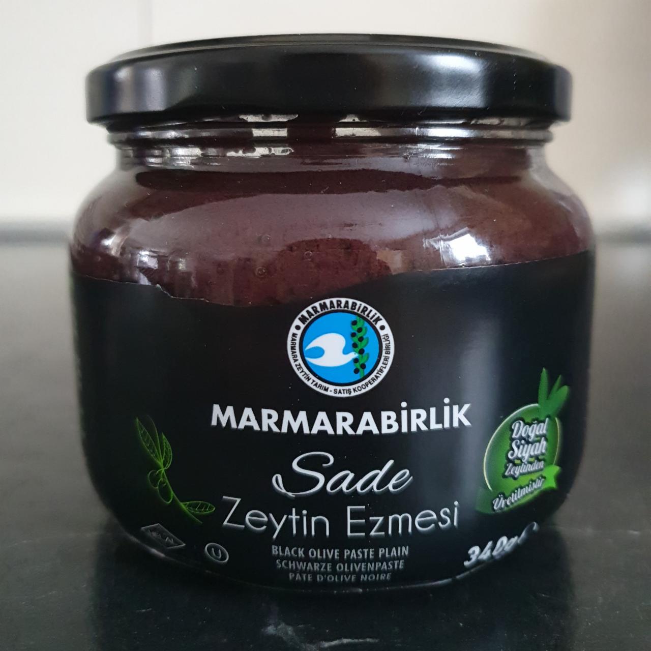 Fotografie - Zeytin Ezmesi (Marmarabirlik) Čierna olivová pasta