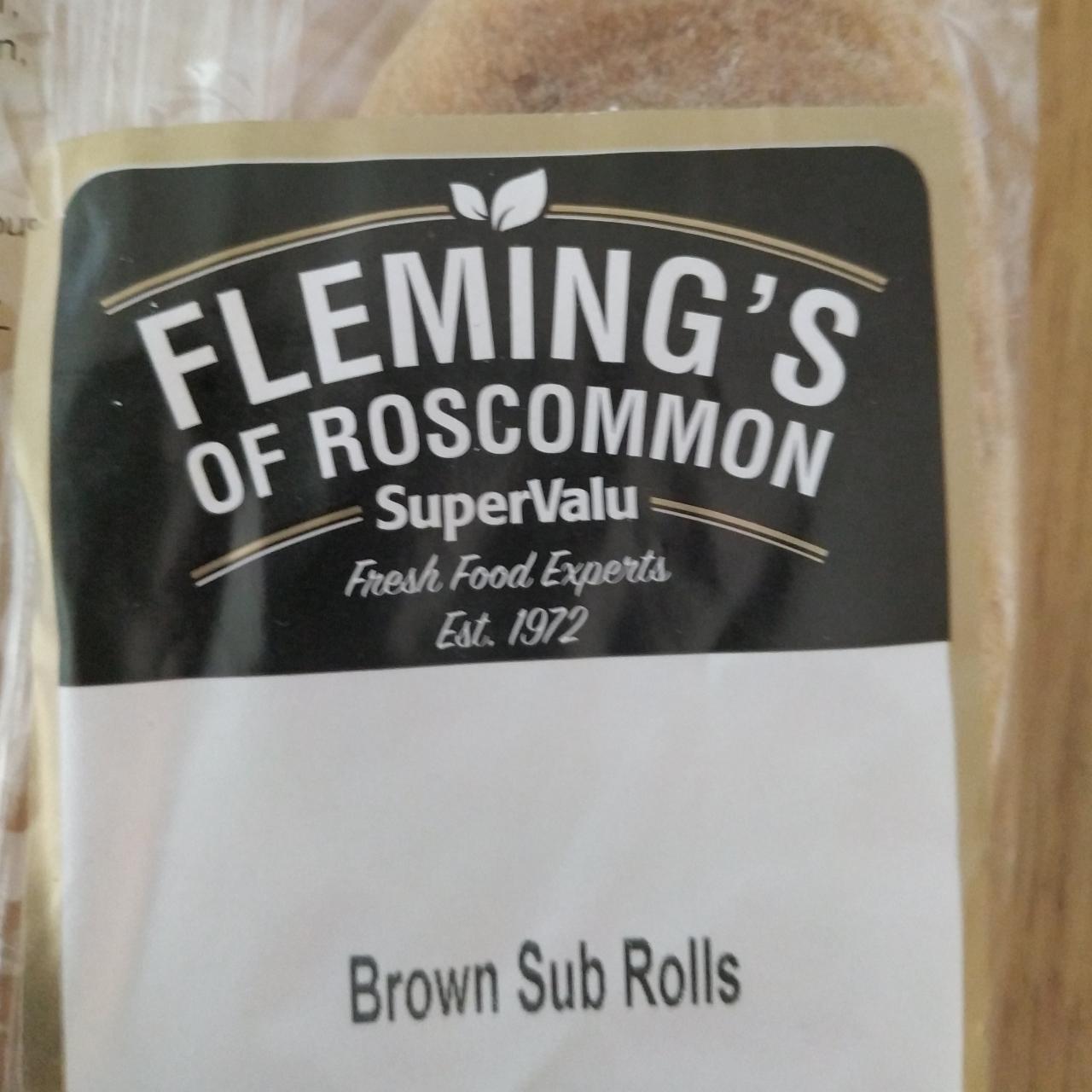 Fotografie - Brown sub rolls Fleming's of Roscommon