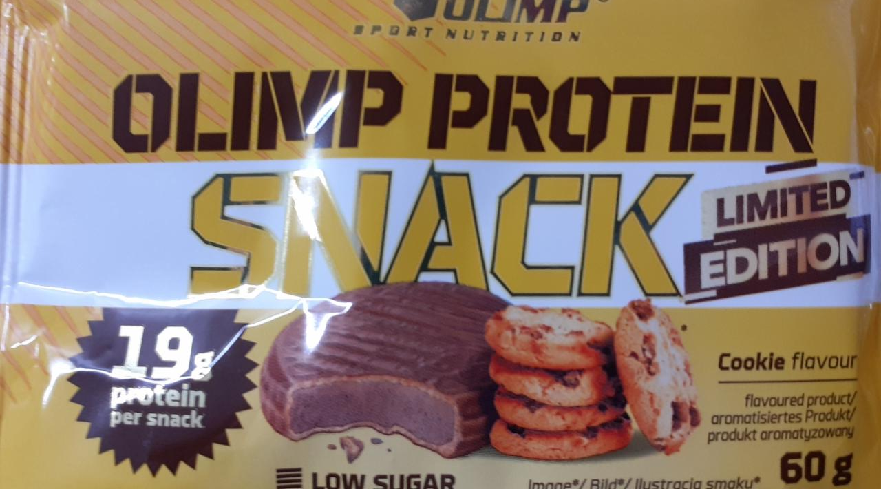 Fotografie - olimp protein snack limited edition cookie