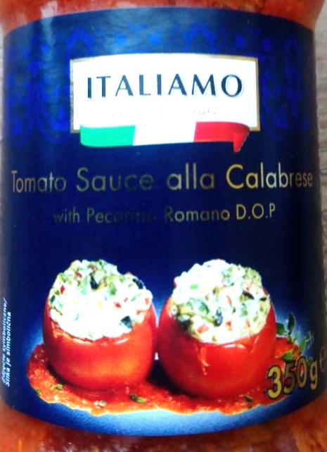 Fotografie - Pasta Sauce alla Calabrese with Pecorino Romano D.O.P. Italiamo