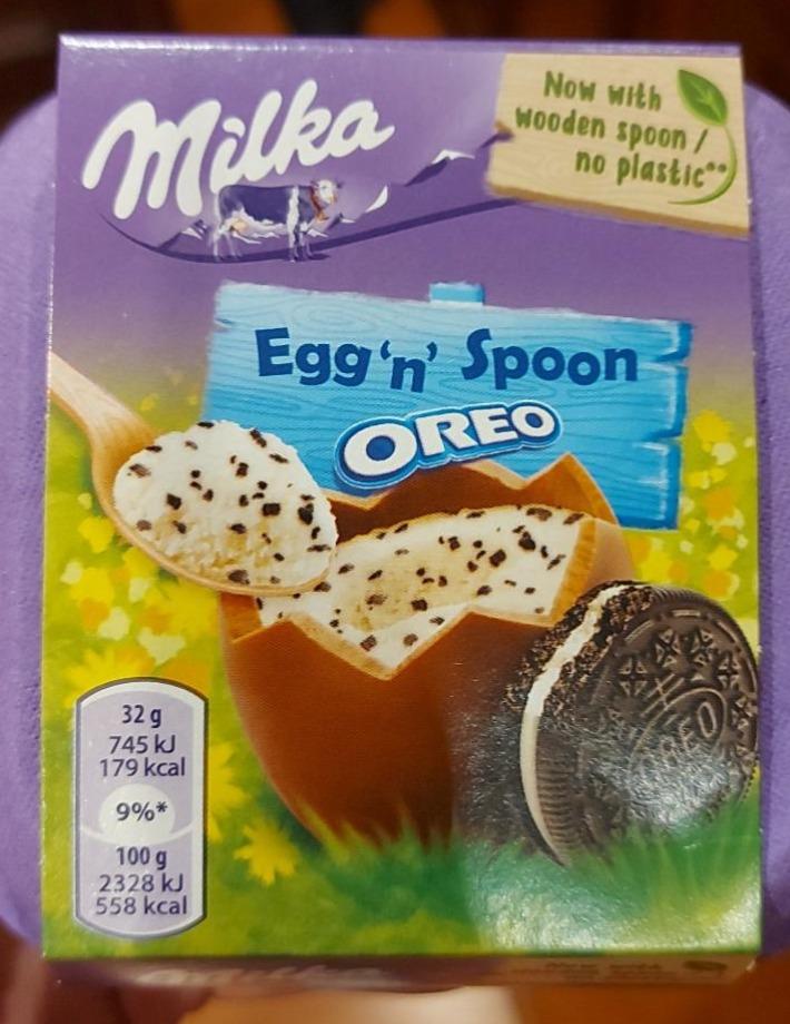 Fotografie - Egg'n' Spoon Oreo Milka