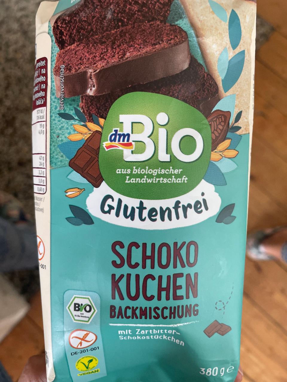 Fotografie - Schoko Kuchen Backmischung Glutenfrei dmBio