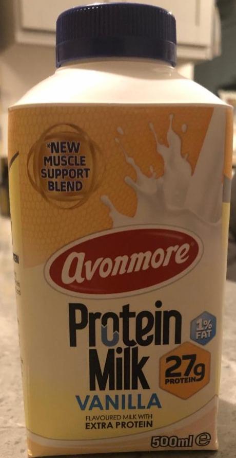Fotografie - protein milk vanilla Avonmore