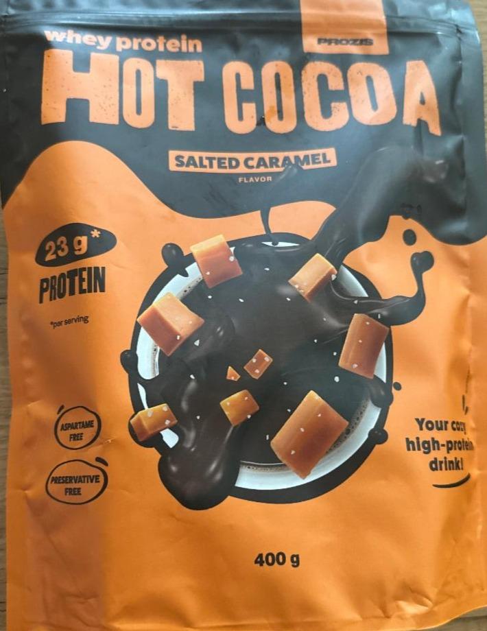 Fotografie - Whey Protein Hot Cocoa Salted Caramel Prozis