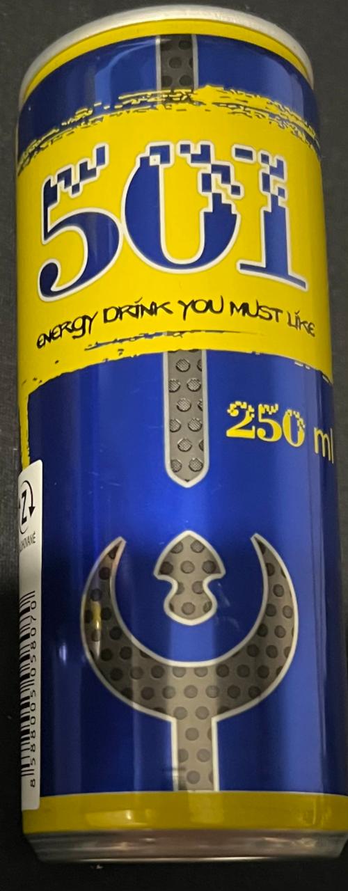 Fotografie - 501 Energy drink 250 ml