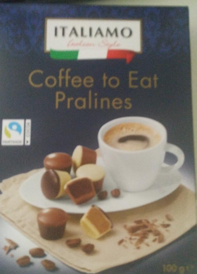 Fotografie - coffee to eat pralines Italiamo
