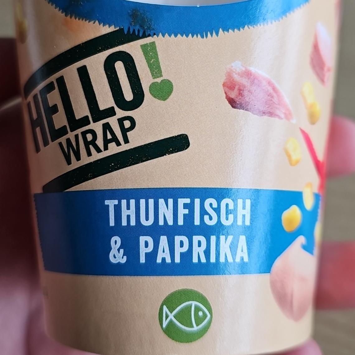 Fotografie - Thunfisch & Paprika Hello! Wrap