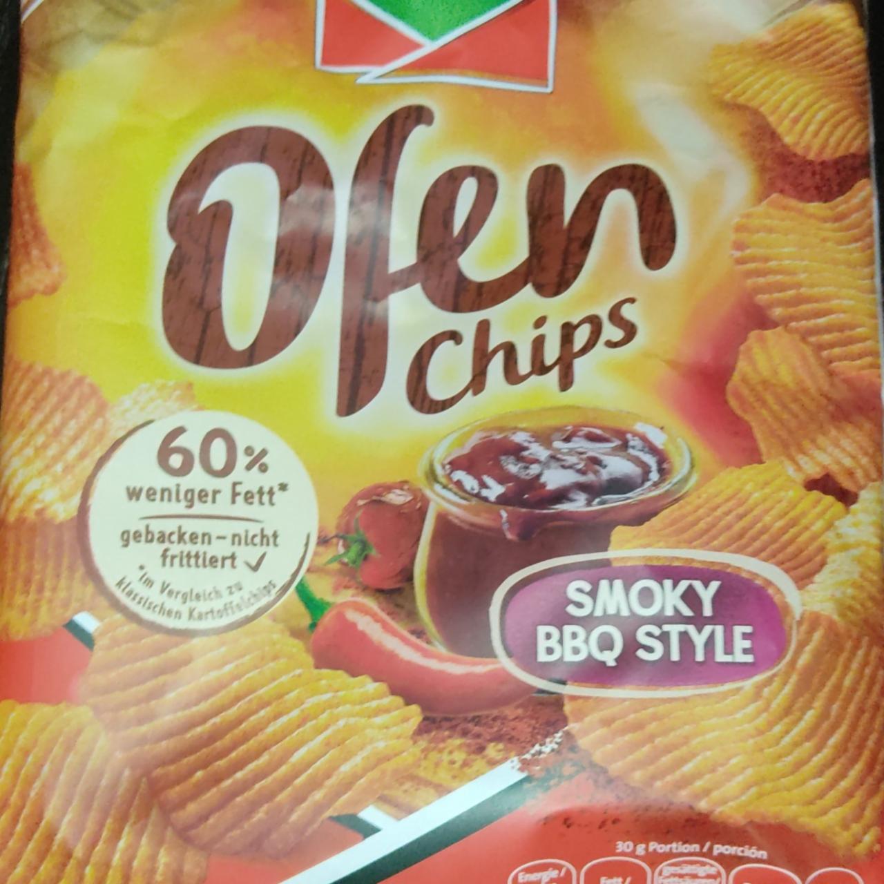 Fotografie - Ofen Chips Smoky BBQ Style funny-frisch