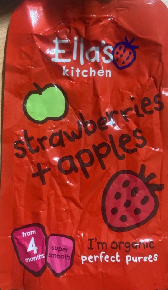 Fotografie - Ella's kitchen strawberries+apples