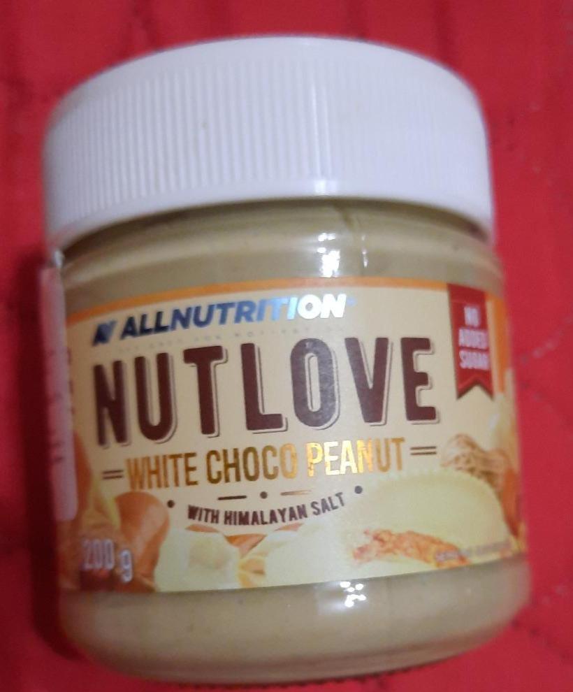 Fotografie - Allnitrition Nutlove White choco peanut