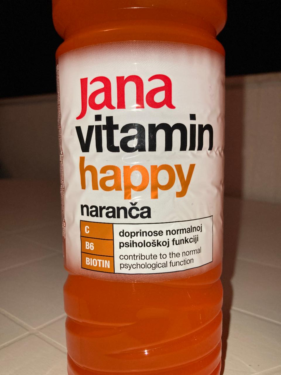Fotografie - Jana vitamin happy naranča
